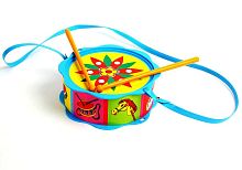 Барабан "Малышок" с палочками /20