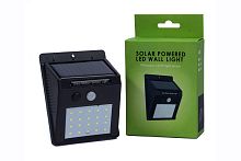 Светильник SOLAR POWERED LED WALL LIGHT COB LED на солнечной батарее с датчиком движения 