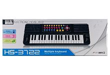 Синтезатор MUSIC ELECTRONIC KEYBOARD HS3722A с микрофоном, 37 клавиш, 24  функции