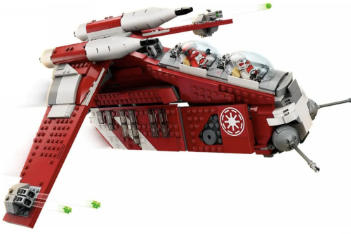 Конструктор Star Wars "Боевой корабль Корусантской гвардии" M970, 1083 детали фото 3