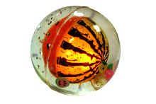 Игрушка МЯЧИК "Попрыгун" АРБУЗ, светящийся Ø 4 см 