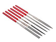 Набор надфилей алмазных РОКОТ, 6 штук на блистере, длина 140 мм