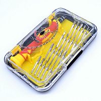 Набор отвертка IRON SPIDER со сменными битами 20 штук, хромованадиевая сталь