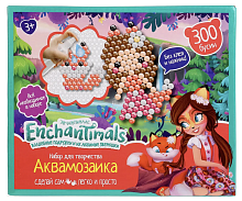 Конструктор-Аквамозаика MultiArt. Enchantimals EN3 (Энчантималс) 300 деталей