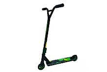 Самокат 2-х колесный трюковой 15735-12 Абстракция ЗЕЛЕНЫЙ, дюралевые диски 