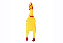 Игрушка пищалка для животных "Курица" Vetta 30 см