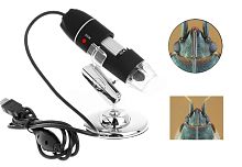 Микроскоп цифровой Орбита OT-INL40 на подставке, увеличение 1000X, 11,2*3,3 см