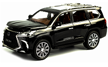 Машина ДЖИП LEXUS LX570 SUV OFF ROAD DIE-CAST 1:24 металлическая 20х9х7 см.