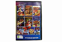 Картридж 16bit 15in1 № 2 BS-15001 #1 Aladdin/Toy Story/Pinocchio /Donald /Bugs Banny +.. 256MB