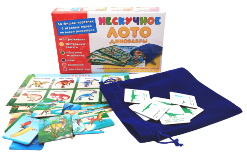Нескучное лото "Динозавры" /45 фото 3