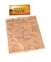 Карта сокровищ пиратская (ва997), размер 23*31 см