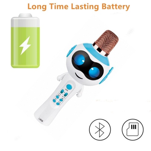 Микрофон караоке светящийся L838 фото 2 Микрофон караоке светящийся L838 фото 2