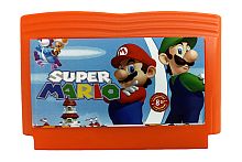 Картридж 8bit SUPER MARIO / "Супер братья Марио" для игровых приставок