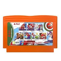 Картридж 8bit 7в1 A-7в1 MARIO BROTHERS для игровой приставки