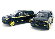 Машина Land Cruiser 8-местный DIE-CAST 1:24 металлическая 20х9х7,5 см.