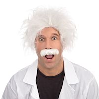 Парик Эйнштейн BW688B белый, искусственный волос, полиэстер, без размера