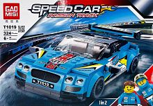 Конструктор GAO MISI SUPERCAR "Спортивный автомобиль Bentley GT3" T1019, 324 детали