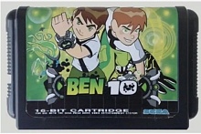 Картридж 16bit одноигровый BEN 10, Бен 10 8Мб (Русская версия)