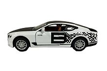 Машина BENTLEY GT-370 DIE-CAST, масштаб 1:24, металлическая 21х8х7.5 см 4шт/уп