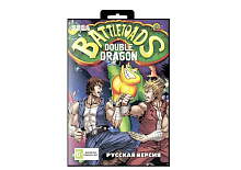 Картридж 16bit одноигровый BATTLE TOADS & DOUBLE DRAGON (Русская версия) 8Мб
