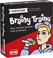 Настольная карточная игра "Brainy Trainy. Скорочтение", развивающая, возраст 8+