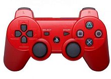 Джойстик PS 3 Controller Wireless Dual Shock RED (красный)
