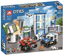 Конструктор BELA Cities "Полицейский участок" 11534, 802 деталей