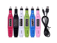 Фрезер - Аппарат для маникюра и педикюра, питание USB, 5 насадок