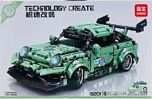 Конструктор LEIBAO TECHNOLOGY CREATE "Гоночный автомобиль BMW McLaren 921 GTR53" 8201, 612 деталей