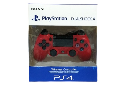 Джойстик PS 4 Controller Wireless Dual Shock (Сhina) (G2) Red (красный) фото 5