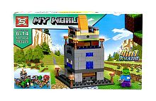 Конструктор SX MY WORLD "Пещера Зомби" 1066, 283 детали, пластик