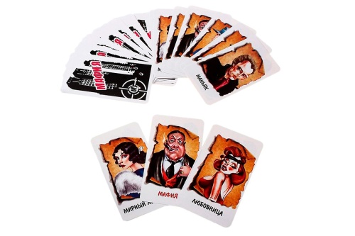 Настольная игра MAFIA "Мафия. Люкс" карточная /80 фото 3 Настольная игра MAFIA "Мафия. Люкс" карточная /80 фото 3