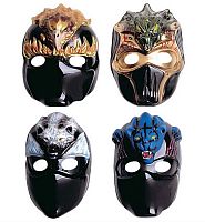 Маска "Ниндзя" черная 5103N, пластиковая, без размера 