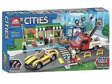 Конструктор RED TANK CITIES "Торговая улица" 60059, 567 деталей