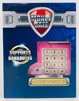 Копилка Сейф WF-3001 SAFE MONEY, кодовый замок, звук, свет, 13*14*18,5 см