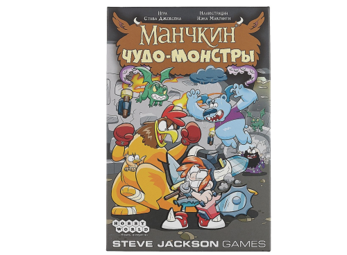 Настольная печатная игра "МАНЧКИН: Чудо-монстры" 12+ фото 3