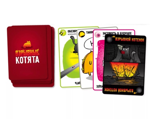 Настольная игра "Взрывные котята" (Мир Хобби) 10+ фото 2