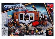 Конструктор SPIDER HERO "Супергерои: Мстители в мастерской Человека-паука" SL89214, 328 деталей