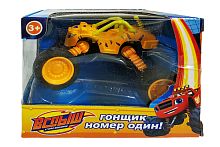 ВСПЫШ Чудо машинка Гонщик номер один РЫК, трансформер, длина 8 см 