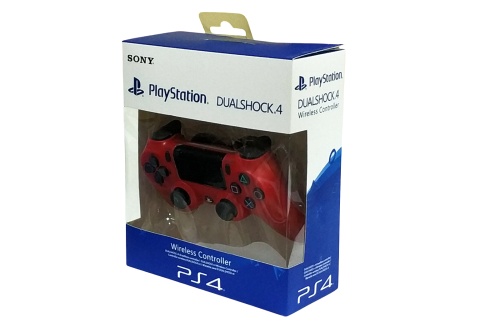 Джойстик PS 4 Controller Wireless Dual Shock (Сhina) (G2) Red (красный) фото 4