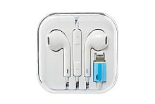 Наушники вкладыши проводные Earpods Earphone штекер Lighting