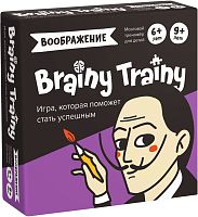 Настольная карточная игра "Brainy Trainy. Воображение" 6+