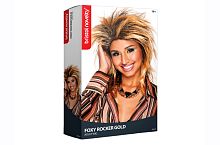 Парик Тинэйджерки рыжий BW187, полиэстер, искусственный волос, длина 36 см