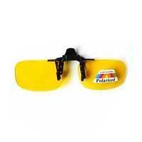 Поляризационные насадки для очков клипон CLIP-ON ЖЕЛТЫЕ без футляра 