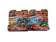 Набор мини машинок Тачки AUTO Velocity Super Car 3 штуки 5,5 х 3 см на блистере