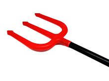 Трезубец Дьявола красный, черное древко LESD1321, пластик, длина 110 см