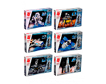 Конструктор QMAN TRANS-COMBO "КОСМОС", 137-176 деталей, ЦЕНА ЗА 1 ШТУКУ !!!