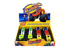 ВСПЫШ Чудо машинка "ВСПЫШ и его друзья" 6 видов, 7*7*6,5 см, без коробки ЦЕНА ЗА 1 ШТУКУ !