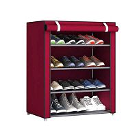 Стойка для обуви Тканевый стеллаж Shoe Cabinet 8238, размер 600х300х720 мм
