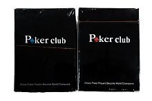 Карты для покера POKER CLUB б/м 100% пластиковые, 54 штуки 
